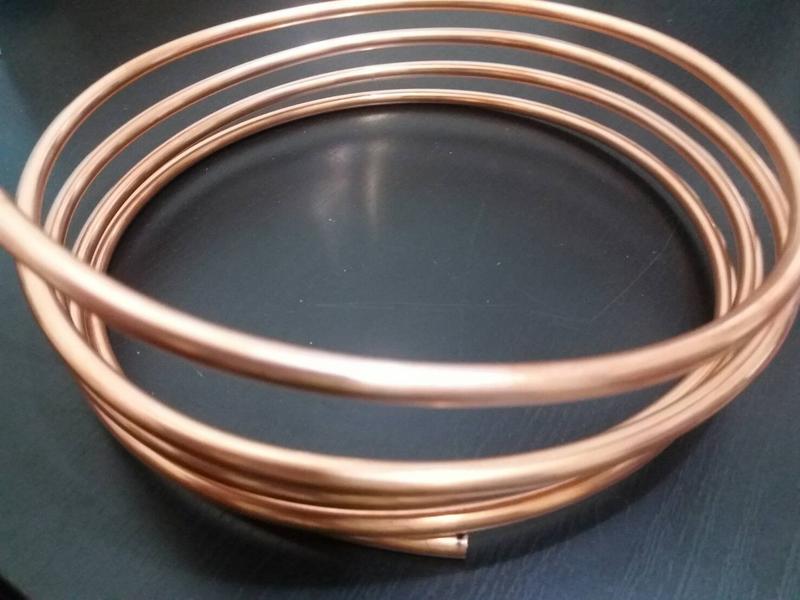 【紅銅】紅銅軟管4.76mmX400cm DIY銅管 冷氣 造型用 銅管 1分半 銅管