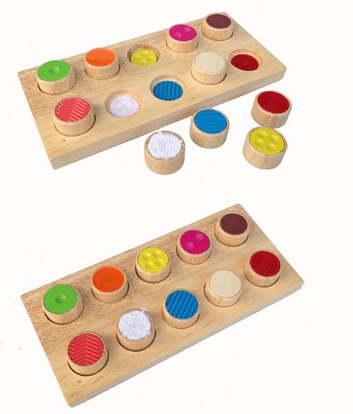 【晴晴百寶盒】木製觸覺練習板 益智遊戲 寶寶过家家玩具 角色扮演 親子互動 生日禮物 平價促銷 P115