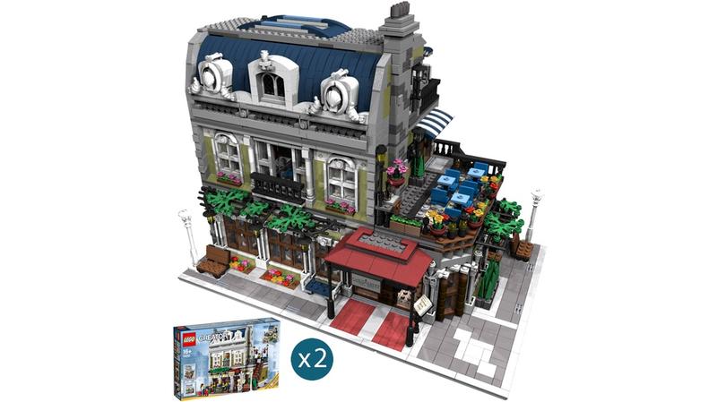 10243-C MOC 12165 PDF 電子說明 轉角 巴黎餐廳  參考 LEGO 樂高10243 樂拼 15010
