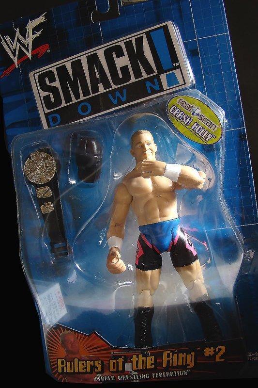 2000 美職摔角 WWF SMACK DOWN CRASH HOLLY  克拉殊 霍莉  　富貴玩具店