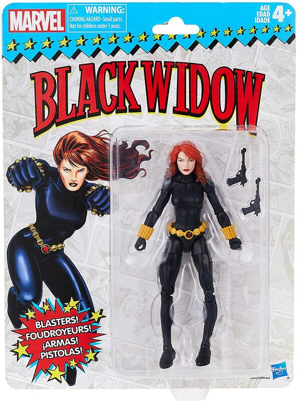 預購 Marvel Legends 復古吊卡 黑寡婦Black Widow 漫威 孩之寶Hasbro 娜塔莎