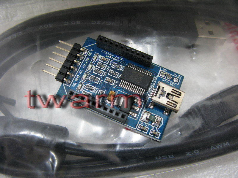《德源科技》(含稅) Arduino 電子積木 XBee USB 適配器 DFR050 Xbee USB Adapter