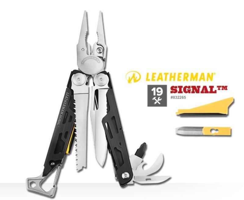【LED Lifeway】Leatherman SIGNAL (公司貨-露營/野營/求生必備)戶外工具鉗 #832265