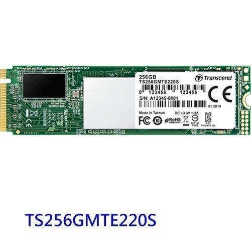 創見 固態硬碟 【TS256GMTE220S】 256GB PCIe M.2 SSD 220S NVMe支援