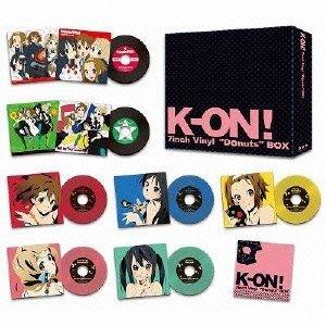 數量限定K-ON! 7inch Vinyl BOX Analog 7吋黑膠唱片數量限定商品日本製