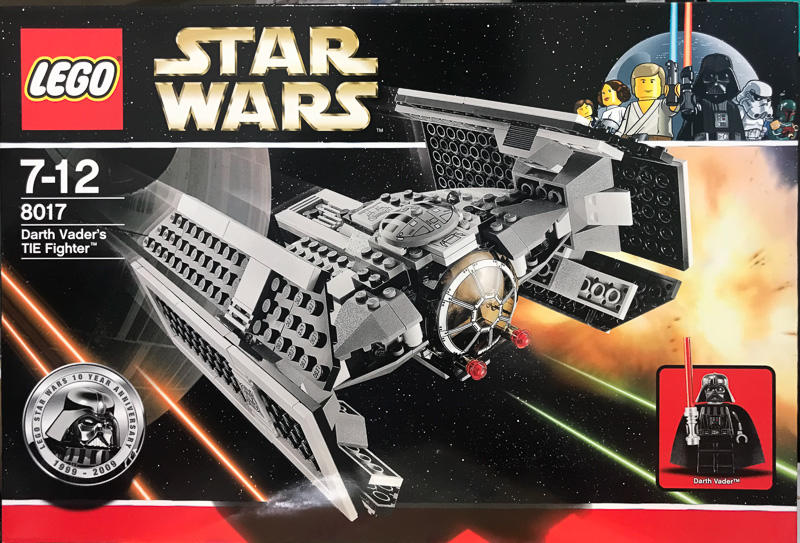 LEGO樂高-8017-星戰系列-黑武士鈦戰機