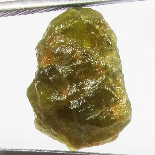 鉻透輝石[B3-2002-902-1]100％天然粗糙的鉻透輝石15.74克拉 產於馬達加斯加