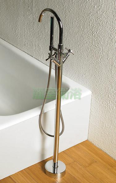 【麗室衛浴】美國 KARAT 落地式浴缸花灑龍頭 F-P9640