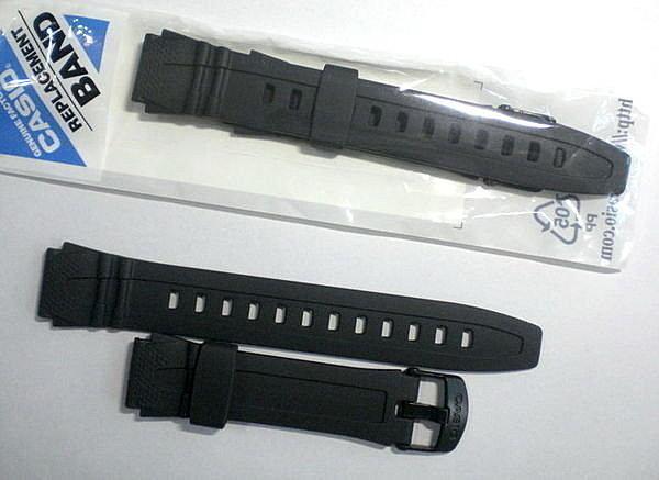 CASIO錶帶 經緯度鐘錶 日本原廠18mm通用錶帶 HDD-600 W-800H AQ-164W AE-1000W通用