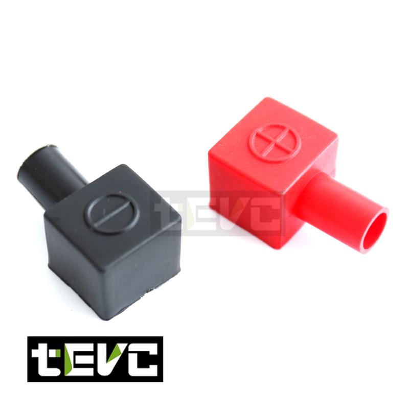 《tevc》BK005 電瓶接頭 電池頭 電樁頭 保護套 發電機 電線 接頭 橡膠套 保護套 絕緣 PVC