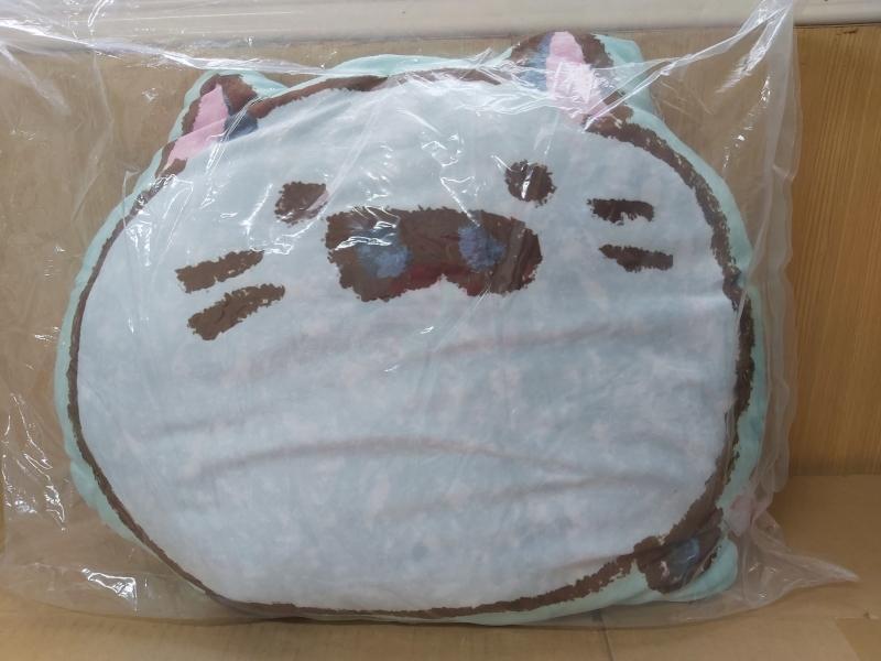2-日本正版景品 貓咪抱枕娃娃 超柔軟，長約47cm