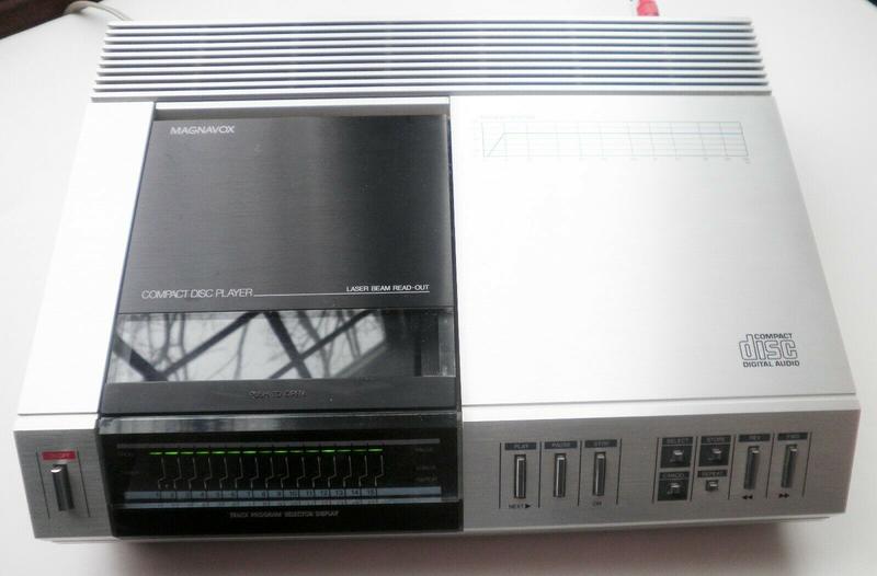 售比利時製造MAGNAVOX FD1010 (PHILIPS CD101 CD-101) PLAYER TDA1540D