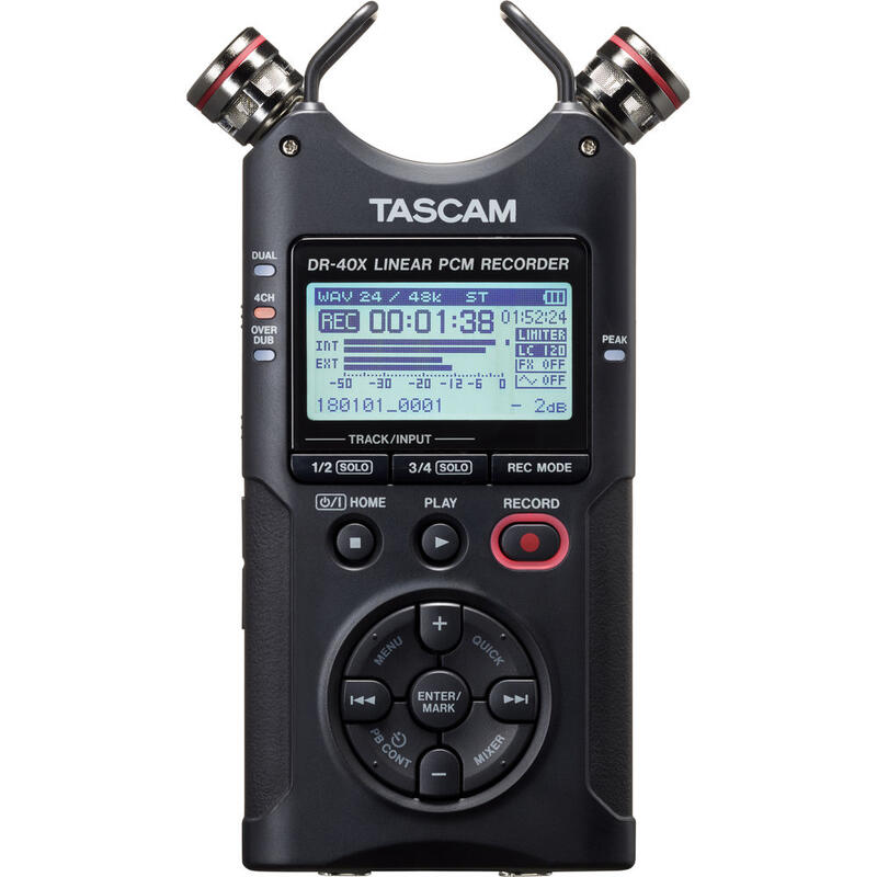 iLOVE MUSIC全新TASCAM DR-40X 及 DR-44WL 錄音機