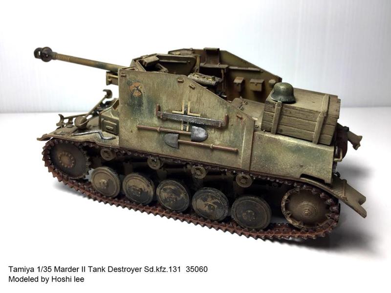 1/35 二戰德國 貂鼠 自走炮 Marder II (作品分享/ 代工接單/ 下標無效)
