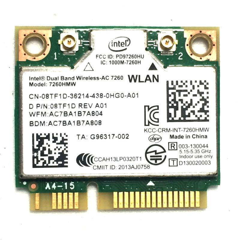 Intel 7260HMW 通用MINI PCIE內置 無線網卡