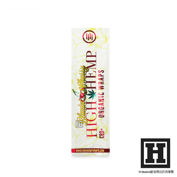 [H Market] 西班牙 High Hemp 櫻桃 雪茄紙 Wraps 有機 麻纖維 CBD Blunt Joint