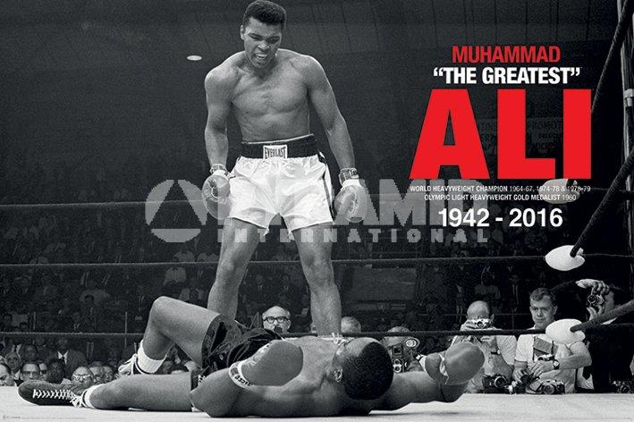 【英國進口人物海報】世界拳王 阿里 Muhammad Ali  #PP33903