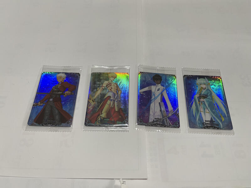 (第9代以前) {內詳} FGO FATE 威化 餅乾 卡 復刻 1-9彈 泳裝 北齋 阿比 傻巴 | 露天市集 | 全台最大的網路購物市集