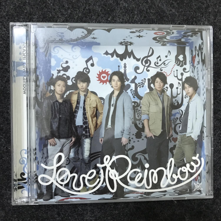 ARASHI 嵐Love Rainbow 日版初回單曲CD DVD 大野智櫻井翔相葉雅紀二宮