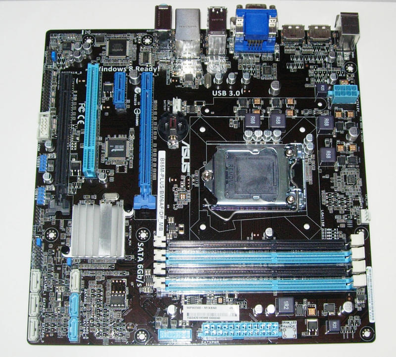 【大媽電腦】華碩 ASUS B85M-PLUS/BM6AF/DP_MB 主機板 1150腳位 DDR3 DP 附擋板