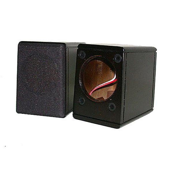 ＡＮＶ【喇叭音箱】3吋全音域喇叭專用純原木音箱(WOOD-MA601A)一對