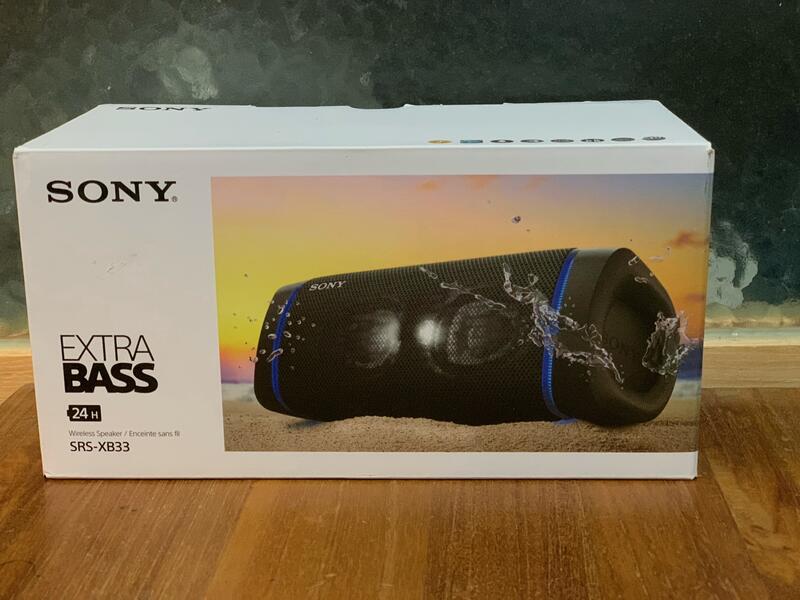 (有現貨) 新品 Sony SRS-XB33 可攜式喇叭｜重低音 防水防塵 無線藍牙喇叭