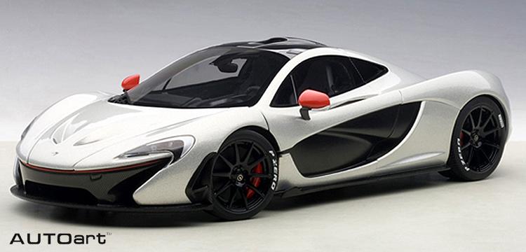 超跑RC工房-<預購> 1/18 AUTOart McLaren P1 冰銀 MSO特價<預購>