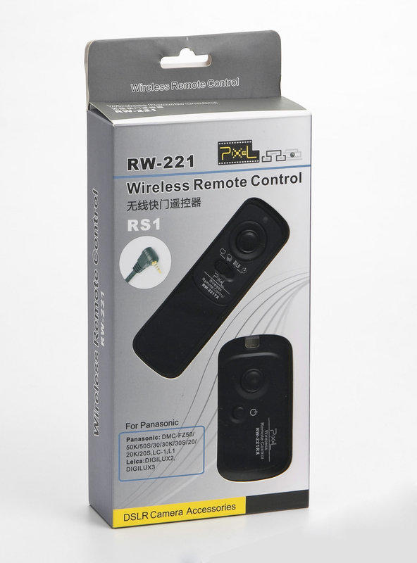 呈現攝影-品色 RW-221 RS1 無線快門線 遙控器 可換線 Leica、PanasonicG1、GF1、GH1、G2 RM-RS1 NCC認證