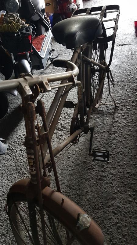 鈴蘭古董腳踏車