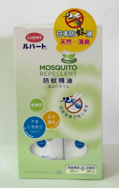 【童話工坊】日雅Lupart 防蚊液 60mlx2入  日本進口