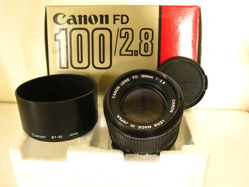 【O-sun】Canon Canon nFD 100mm f2.8 (24mm、35mm、50mm、85mm參考)