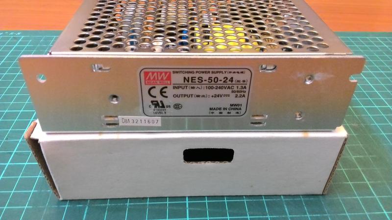 24V直流電源模組(明緯 MW NES-50-24)