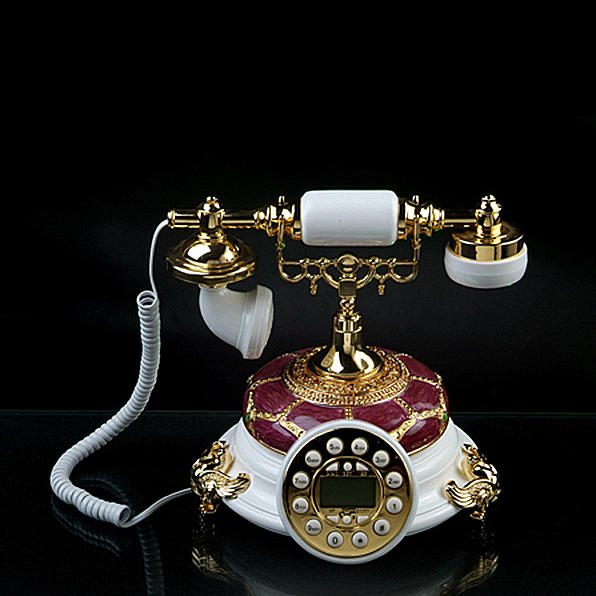 福利館◎【復古風 電話】GDB-235A 香格拉系列 經典電話 造型話機 電話機 有線電話