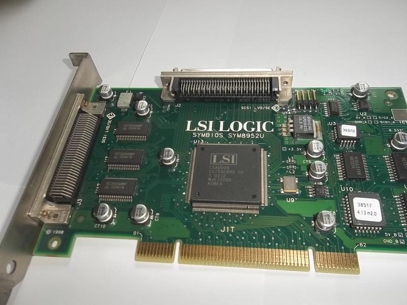 COMPAQ SCSI CARD SYM8952U LVD/SE LSI晶片
