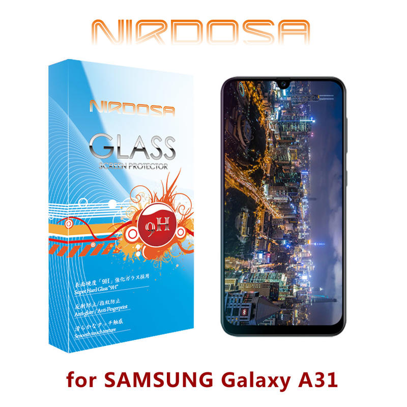 晴璇本舖【出清】NIRDOSA SAMSUNG Galaxy A31 9H 鋼化玻璃 螢幕保護貼
