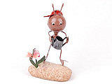 COZY-田園鐵皮澆花螞蟻卡通擺件 裝飾品 鐵藝家居擺設