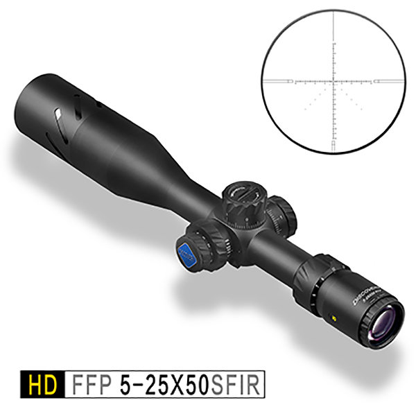 甲武 DISCOVERY 發現者 HD 5-25X50SFIR FFP狙擊鏡，抗震，防水防霧