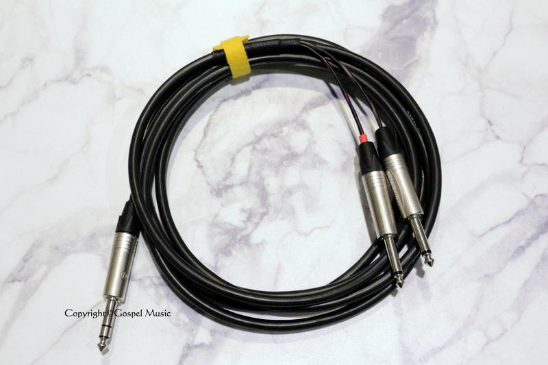 ♫ 基音樂器 ♫ 日本 訊號線 Y導線 CANARE MR202-2AT Neutrik 立體聲轉單聲 Y cable