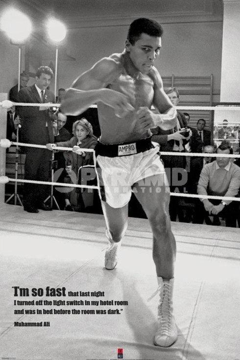 【英國進口人物海報】世界拳王 阿里 Muhammad Ali  #PP31043