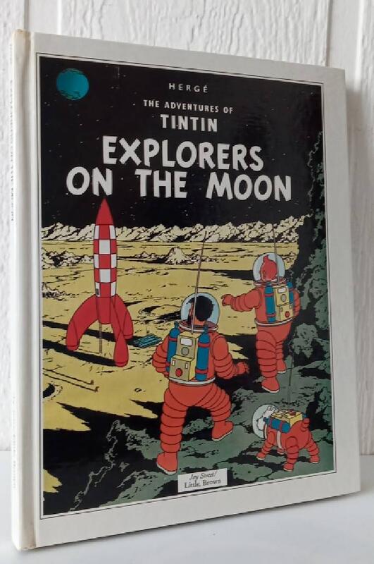 【吉兒圖書】預購《Herge Explorers on the Moon》丁丁歷險記 月球探險 絕版立體書