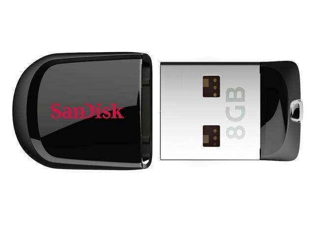 ●眠羊小舖● SANDISK CZ33 Cruzer Fit 8GB 黑豆碟 USB OTG 隨身碟