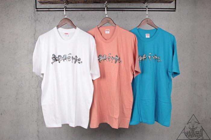 HYDRA】Supreme Liquid Tee Light 水銀擬真立體Logo 短T【SUP320