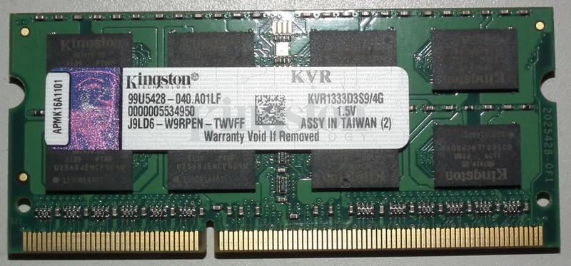金士頓DDR3-1333單條4GB雙面顆粒KVR1333D3S9/4G終身保固NB筆記型記憶體終保筆電