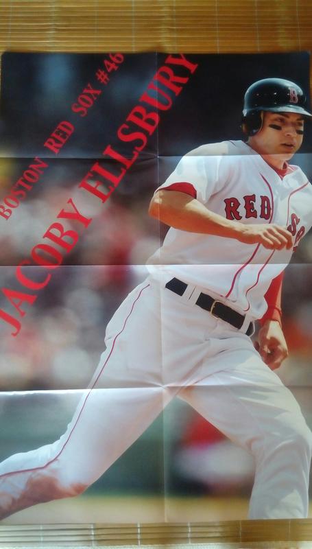 紅襪Red Sox Jacoby Ellsbury海報(52x72cm)