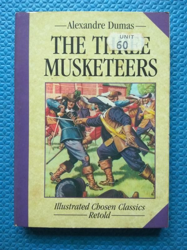 三劍客The Three Musketeers俠隱記,作者:亞歷山大仲馬Alexandre Dumas,英文版袖珍小說