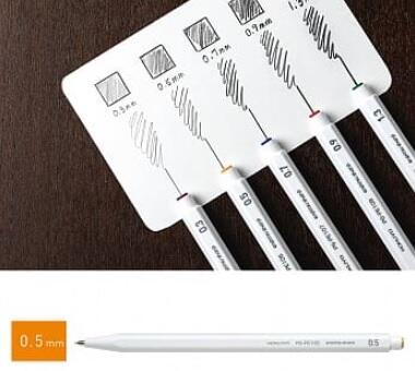 【KOKUYO】六角自動鉛筆／0.5mm（白） TAAZE讀冊生活