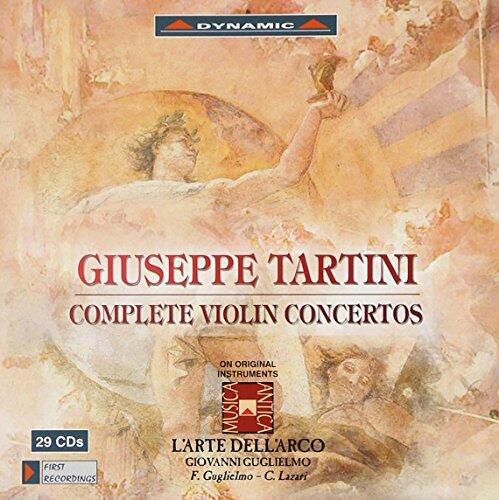 [特價 4590↘2935] Giuseppe Tartini 塔替尼小提琴協奏曲全集 29 CD 正版全新