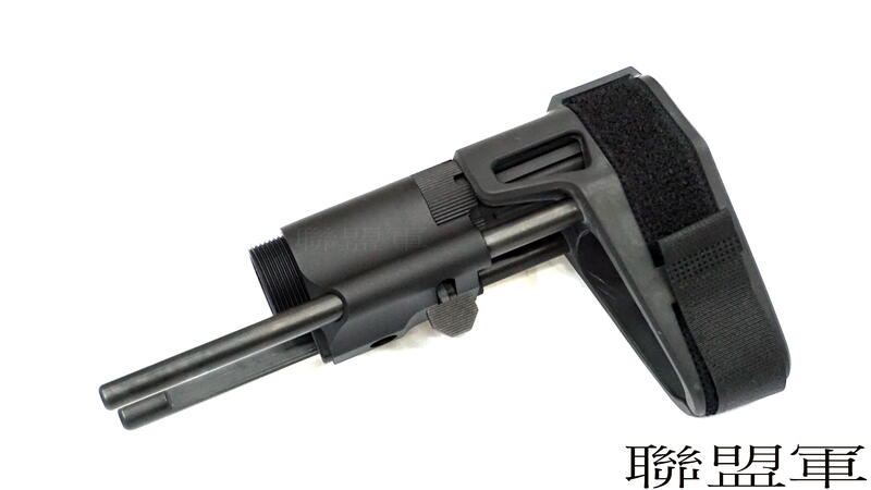 【聯盟軍生存遊戲專賣店】MAXIM DEFENSE Style M4/AR15 PDW GBB 緊緻型伸縮槍托 真品規格