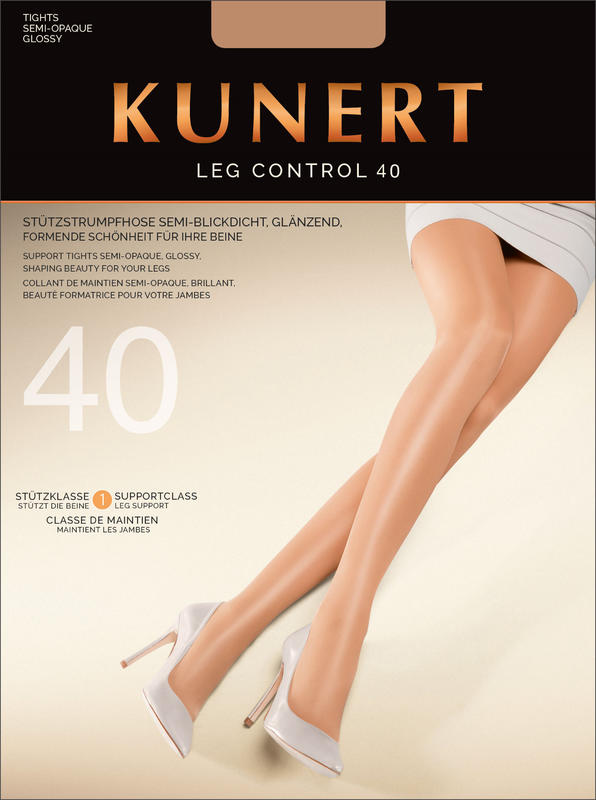 °☆就要襪☆°全新德國品牌 KUNERT Leg Control 40 T型無痕光澤褲襪(40DEN)