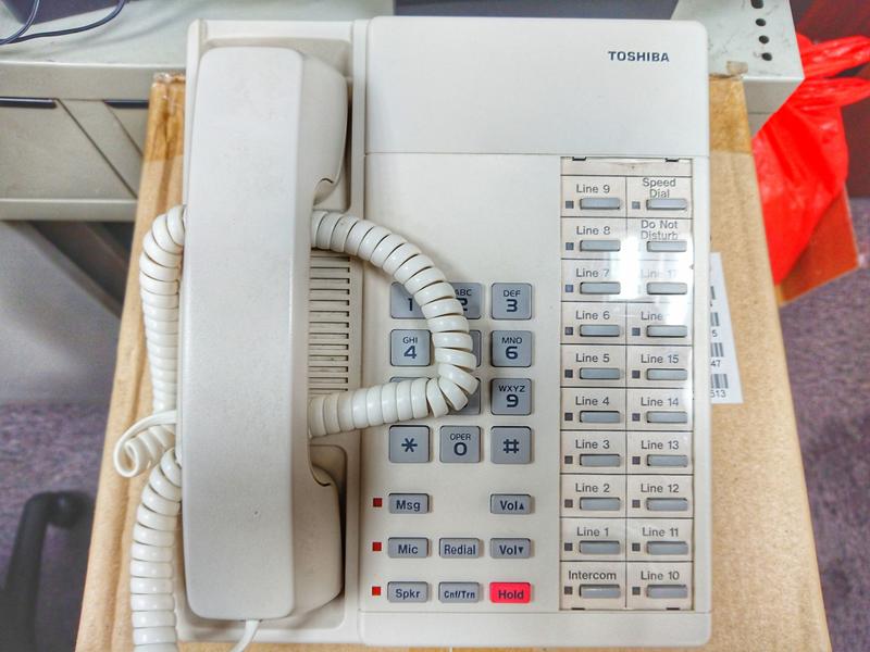 東芝TOSHIBA電話話機 全新/中古 EKT6520SD/DKT2010/DKT2020/DKT3210/DP5018